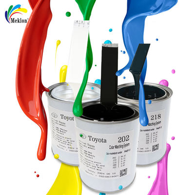 Υψηλής λάμψης μαύρη 1K επισκευαστική μπογιά για μεταλλικές επιφάνειες