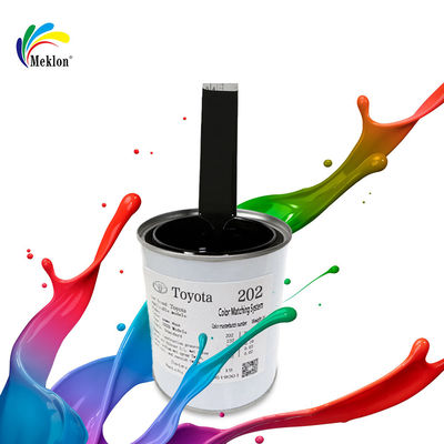 Υψηλής λάμψης μαύρη 1K επισκευαστική μπογιά για μεταλλικές επιφάνειες