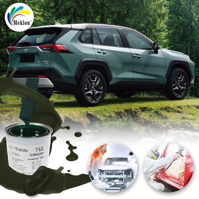 Γρήγορη ξήρανση Βαθιά πράσινη μαργαριταρένια βαφή αυτοκινήτου για την Nissan Honda