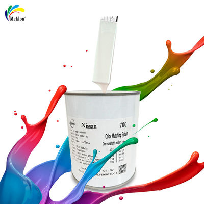 Λαμπερό, ανθεκτικό στην τριβή, ανθεκτικό στις γρατσουνιές, 700 καθαρό λευκό χρώμα αυτοκινήτου κατάλληλο για ανακαίνιση και επισκευή αυτοκινήτων