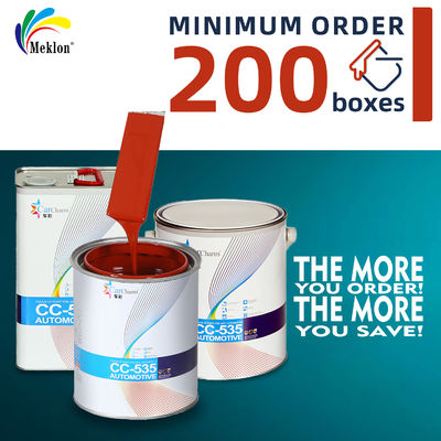 Ταίριασμα με το αρχικό εργοστάσιο Αντι UV Αποτελεσματικό Γρήγορο Στέγνωμα Φλόγα Κόκκινο Χρώμα Αυτοκινήτου