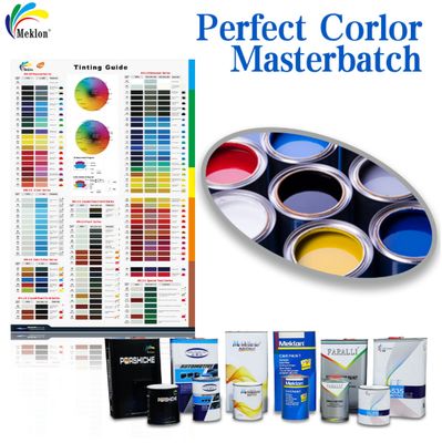 Καλή κάλυψη 1K Stand Blue Chinese Automotive Coating Πίνακα χρώματος αυτοκινήτου