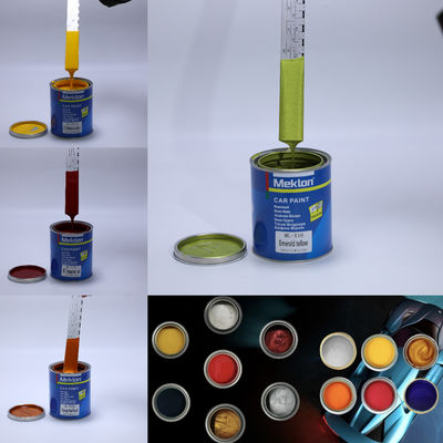 MK143 Χαμηλή VOC Γρήγορη ξήρανση Μπλε χρώμα ψεκασμού κατάλληλη για πολλαπλά πεδία