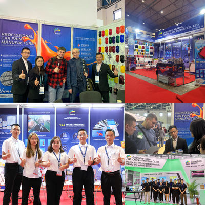 Έγκριση ISO/MSDS/SGS Πορτοκαλί κόκκινη βαφή αυτοκινήτων για εξαιρετική κάλυψη και προστασία