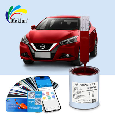 Ροζ κόκκινη έτοιμη μεικτή βαφή αυτοκινήτου ανθεκτική στην φθορά προστασία από τις ακτινοβολίες UV