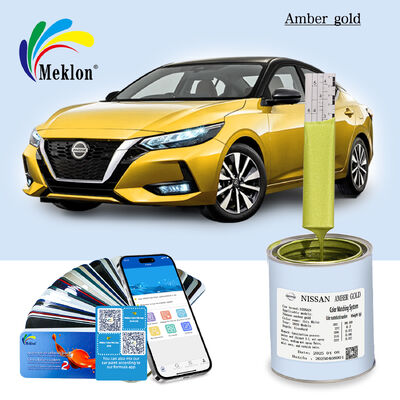 Εξαιρετική ταιριότητα χρώματος CAM Amber Gold Automotive Refinish Paint για την Nissan
