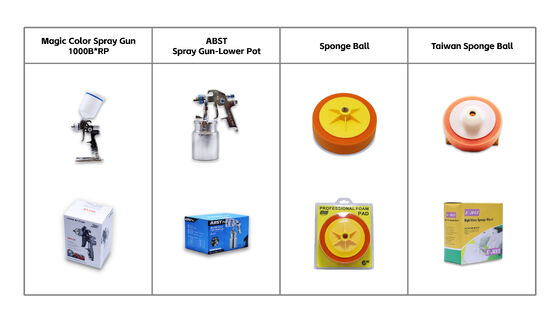 Πολλαπλές μάρκες μεγέθους Προαιρετική κάλυψη αυτοκινήτων Sandpaper με υψηλή απόδοση