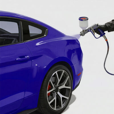 Meklon MK-208 2K Μπλε Ανθεκτικό στις Γρατζουνιές Χαμηλών Πτητικών Οργανικών Ενώσεων (VOC) Βαφή Αυτοκινήτου για Επισκευές Οχημάτων