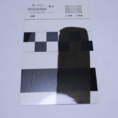 100% Ταιριαστό Mk-X-11 Ακρυλικό Αυτοκινήτου Βαφή Ψεκασμού 1k Βάση Υψηλής Λάμψης Κρυστάλλινο Λευκό Μαργαριταρένιο Αυτοκινήτου Βαφή για Επισκευή Αυτοκινήτου