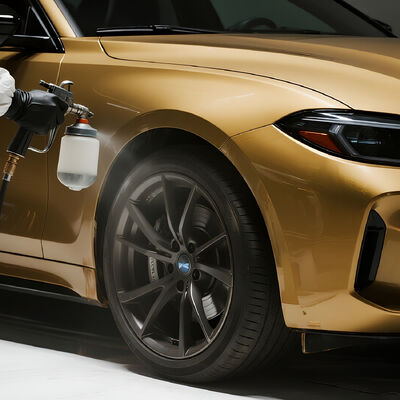 100% ταιριάζει με MK-M418 Ακρυλική τελειοποίηση χρώματος αυτοκινήτου Σπρέι 1K Basecoat Χρυσό Ασημένιο (κίτρινο) χρώμα αυτοκινήτου για επισκευή αυτοκινήτων