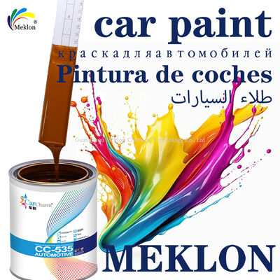 Γρήγορη ξήρανση 1K Πορτοκαλί Κόκκινο Ασημένιο Ακρυλική μπογιά Αυτοκινητοβιομηχανία Επισκευή αυτοκινήτων Επιχρισμός και μπογιά Βιομηχανική χρήση Επισκευή και ανακαίνιση αυτοκινήτων