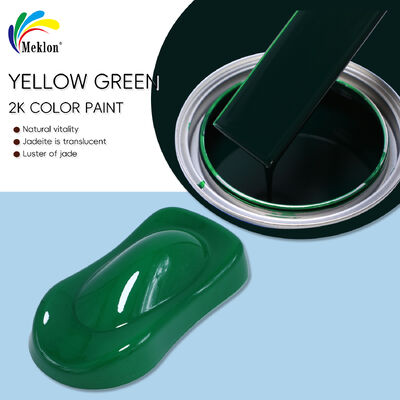 Γρήγορο Στέγνωμα 2K Κίτρινο-πράσινο Ακρυλικό Χρώμα Αυτοκινήτου Επισκευής & Βαφής