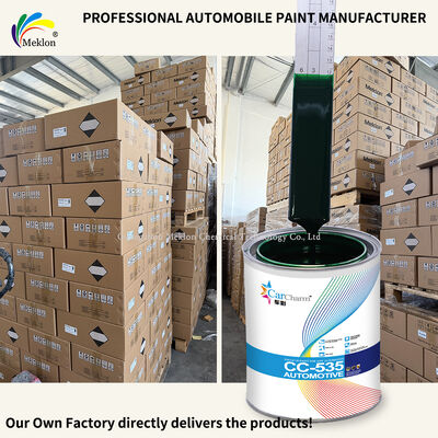 Γρήγορο Στέγνωμα 2K Κίτρινο-πράσινο Ακρυλικό Χρώμα Αυτοκινήτου Επισκευής & Βαφής