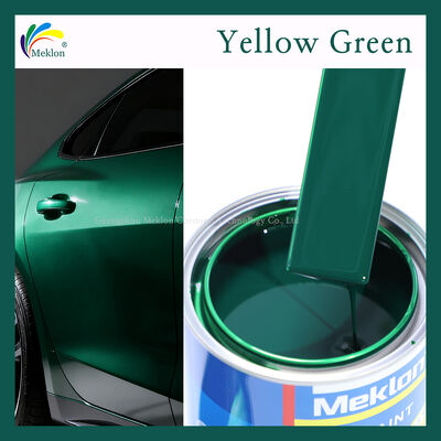 Βαφή επισκευής αυτοκινήτου 117 Yellow Green 1L Acrylic Industrial Weatherproof Yatu Standard Custom 7-14 Days
