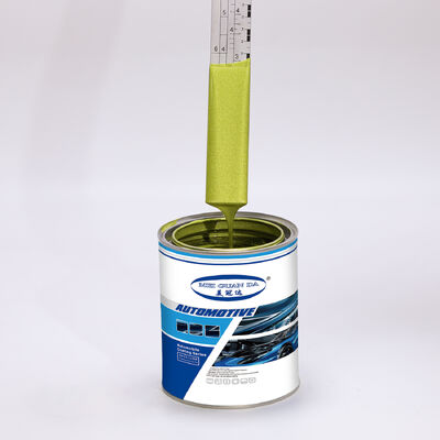 Επισκευή αυτοκινήτου X16 Emerald Yellow 1L Acrylic Precision Mixing Factory 7-14 Days