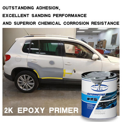 Υψηλής πρόσφυσης 2K Auto Epoxy Primer Συμβατό OEM με πολλαπλά υποστρώματα