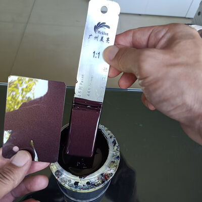 ML-137P 1K καθαρό μαύρο ακρυλικό χρώμα αυτοκινήτου υψηλής γυαλάδας μονόχρωμο βαφή φινιρίσματος αυτοκινήτου για επισκευή αμαξώματος αυτοκινήτου
