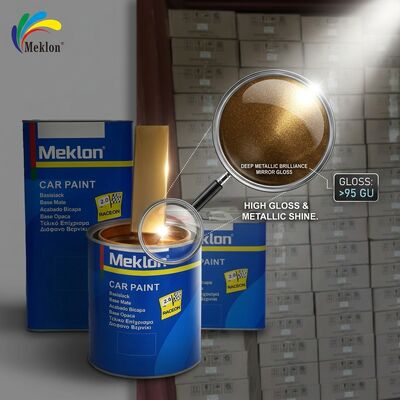 Επαγγελματική καφέ χρώμα αυτοκινήτων TopCoat για την επισκευή αυτοκινήτων