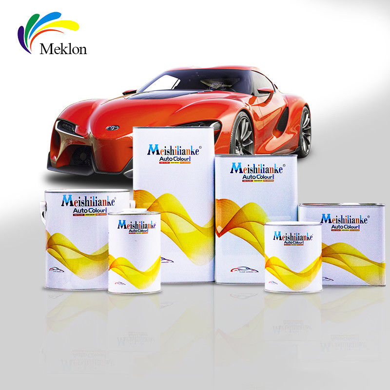 Υψηλή λάμψη Αυτοκινητοκίνητο Διαφανές χρώμα βερνίκι 1K Top Coat Ακρυλικό στερεά χρώματα