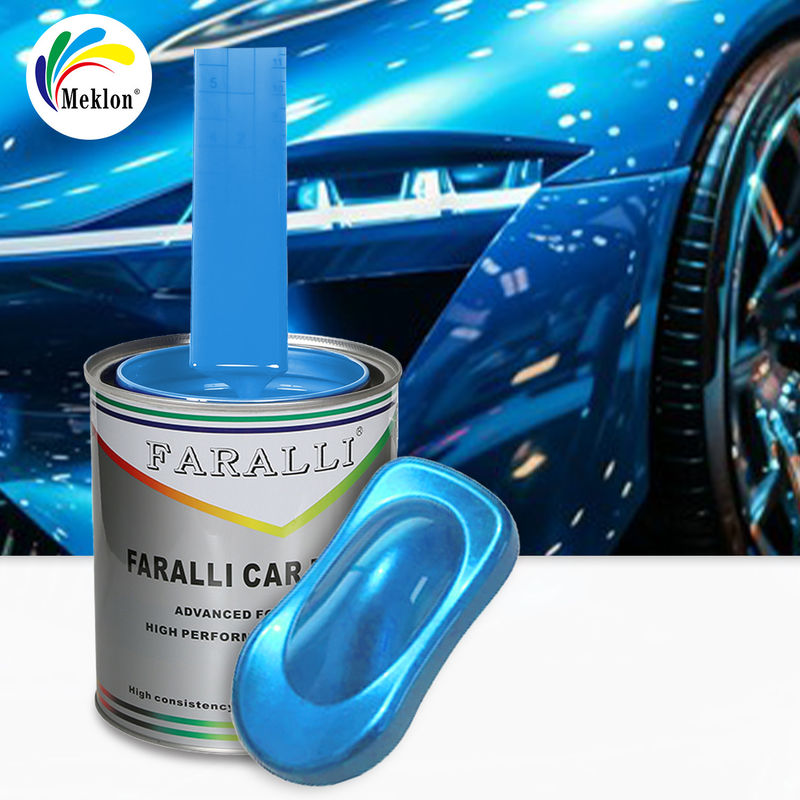 1K Frost snow Blue Gloss Ακρυλικά στερεά χρώματα Αυτογραφία για επισκευή μεταχειρισμένων αυτοκινήτων