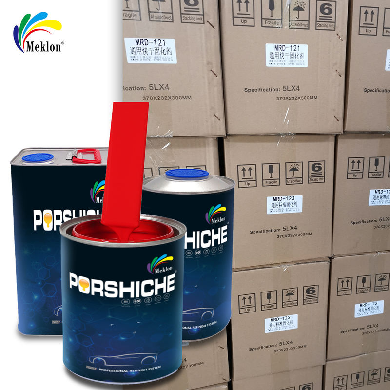 ISO MSDS Πίνακας χρώματος αυτοκινήτου ανώτατο στρώμα Άοσμος Κόκκινο Πορτοκαλί Χρώμα Οικολογικά φιλική χρώση αυτοκινήτου