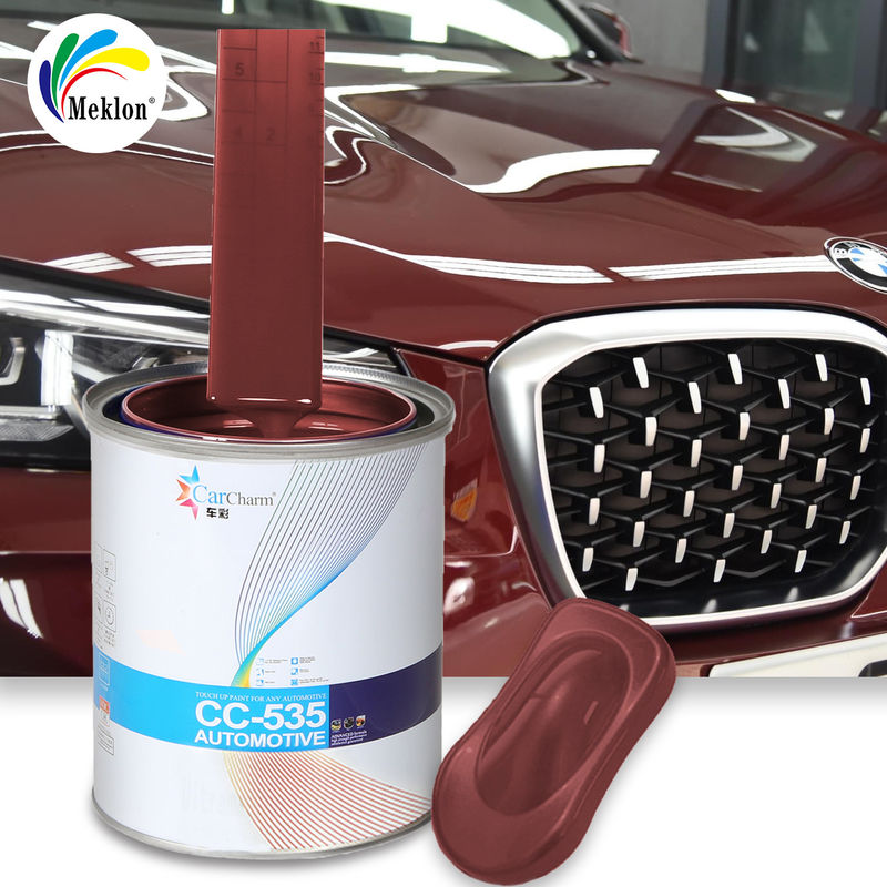 Σύστημα ανάμειξης χρώματος αυτοκινήτου 1K Cooper Basecoat Pearl Colors Crystal Coating Automotive Spray Paint