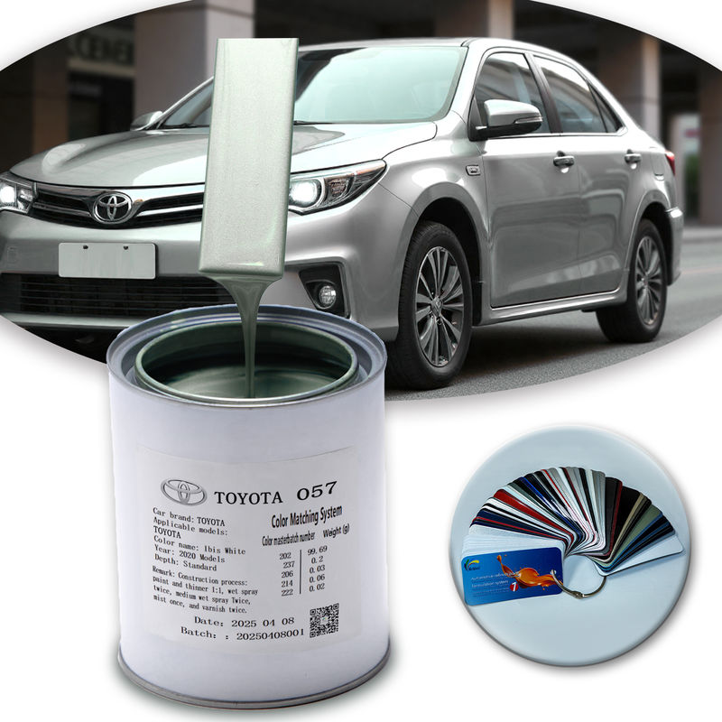 Toyota 057 1k Λευκό Περλέ Ακρυλικό Χρώμα Αυτοκινήτου Απευθείας από το Εργοστάσιο με Γρήγορο Στέγνωμα και Οικολογική Φόρμουλα Νερού