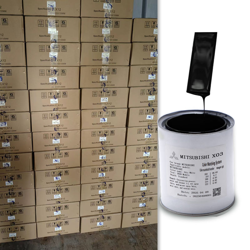 MK105 Προσαρμόσιμο χρώμα Midnight Obsidian OEM Υπερμαύρη βαφή αυτοκινήτου