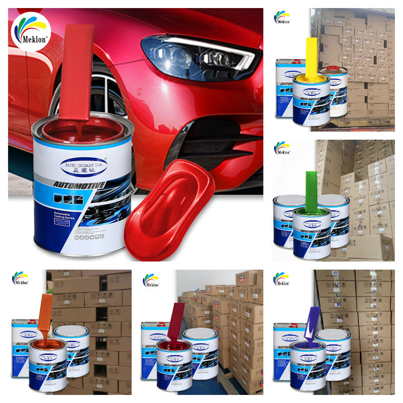 Γυαλιστερό OEM 1K Κόκκινο Περλέ Ακρυλικό Χρώμα Επισκευής Κατάλληλο για Mercedes Benz