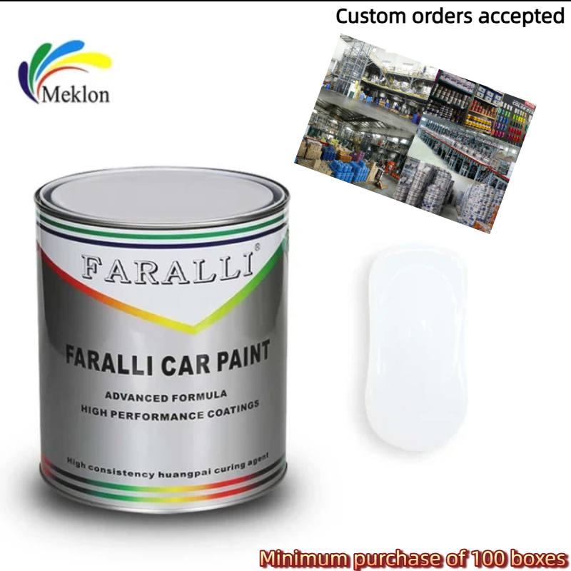 Ζεστή πώληση Ακρυλική βαφή αυτοκινήτων υγρές βαφές αυτοκινήτων κεραμική επίστρωση καθαρή λευκή βαφή αυτοκινήτων