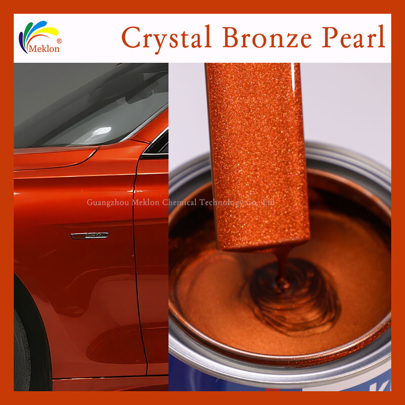 Επισκευή αυτοκινήτου Crystal Bronze Pearl 1L Acrylic High Gloss Factory χονδρική έτοιμη για αποστολή