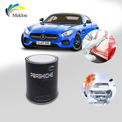 Μη τοξική μεταλλική ασημένια βαφή αυτοκινήτου Αδιάβροχη Σταθερή Φωτεινό μπλε χρώμα