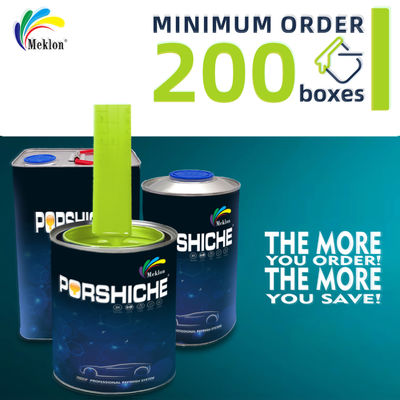 2K Κίτρινη πράσινη βαφή αυτοκινήτου Ειδικά αντι-αδιάβρωση συστατικά για αντοχή