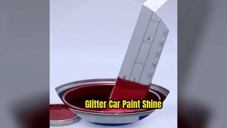 Glitter Red Silver Βαφή αυτοκινήτου Λάμψη μεγάλης διάρκειας