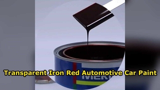 Διαφανές Iron Red Automotive Car Refinish Coating & Car Repair Paint